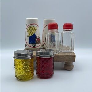 Lot of 3 Sets of‎  Salt and Pepper Shakers